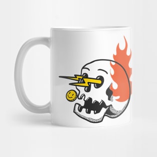 Burning Skull Mug